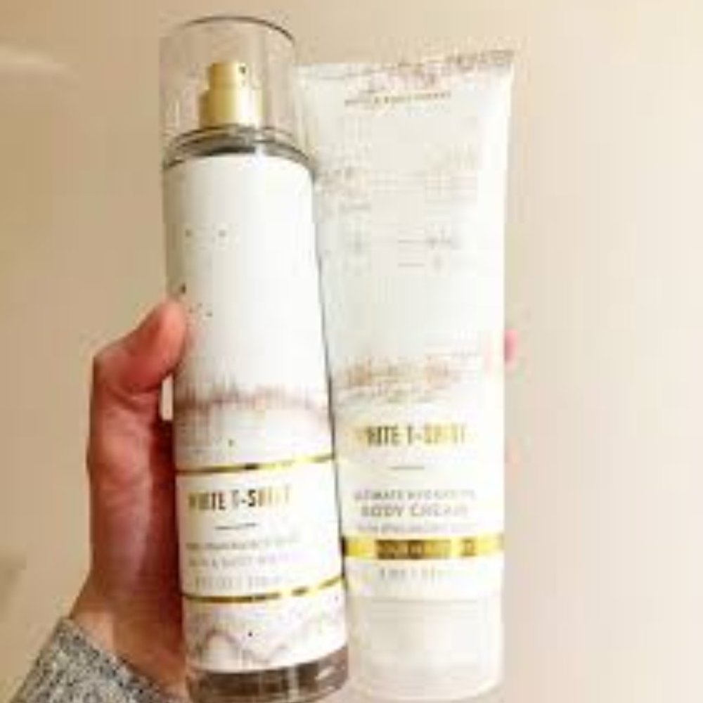 bath and body works (white tee shirt)